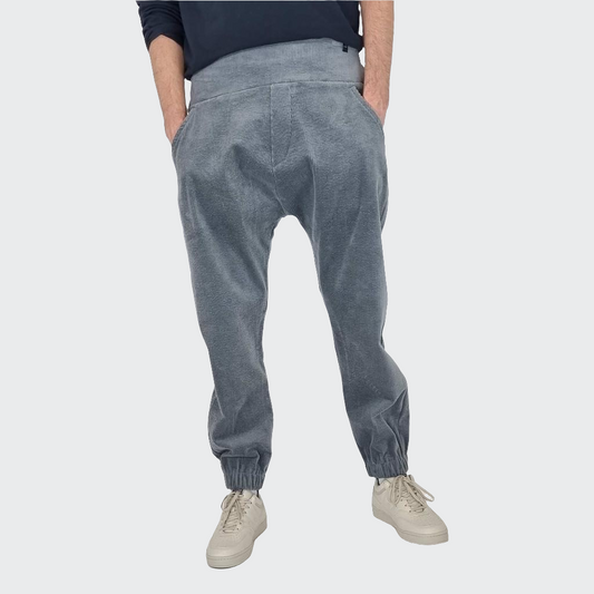Hose BAGGY Cord mittelgrau