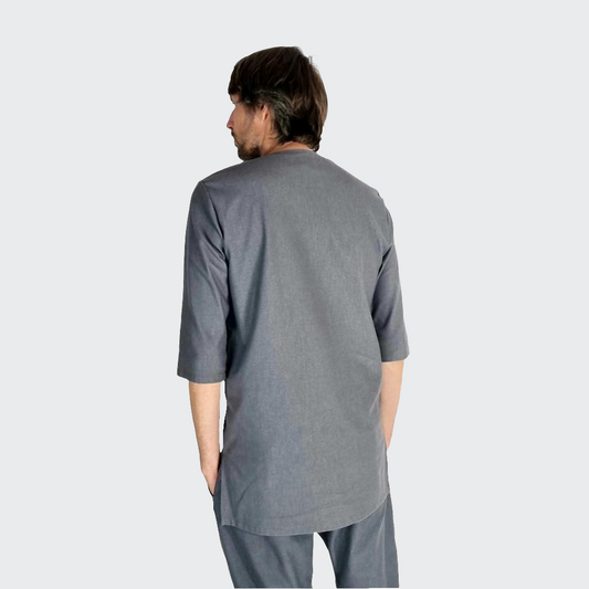 Shirt VOKUHILA Denim Stretch grau