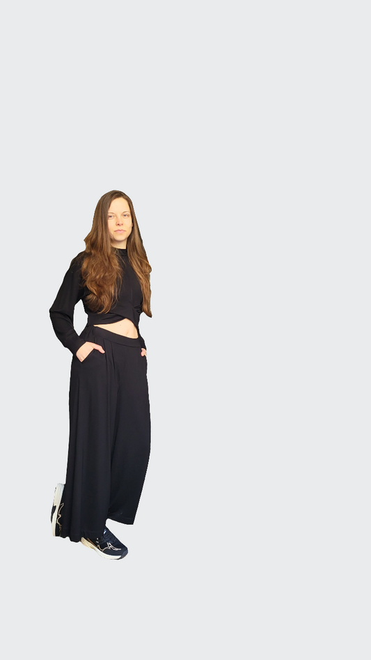Look BAMBUSVISKOSE schwarz
