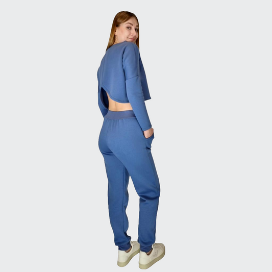 Jogginghose REGULAR Heavy Sweat blau