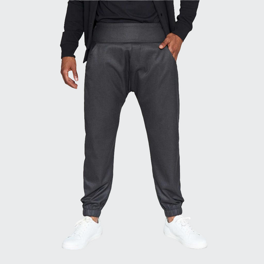 Hose BAGGY Bambusviskose anthrazit