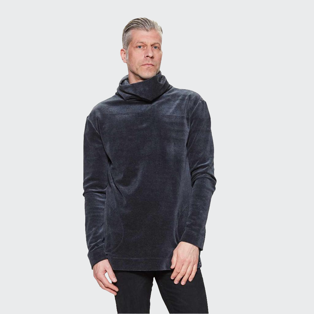 Pullover LONG Heavy Nicky anthrazit